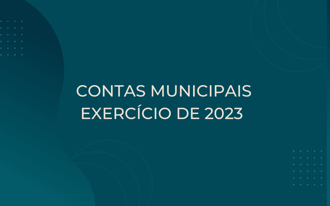 Poder Legislativo recebe as Contas Municipais de 2023